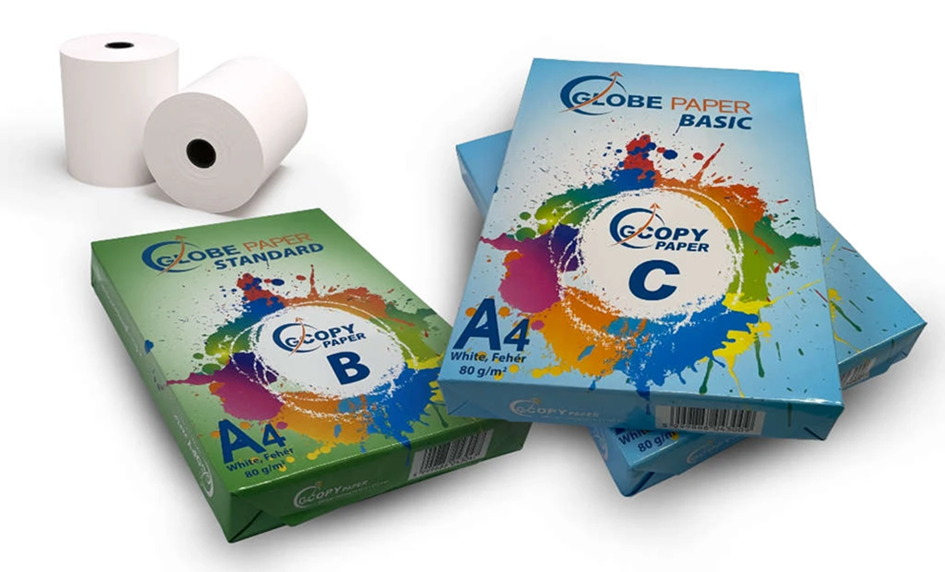 Kancelársky papier a termo papierové rolky