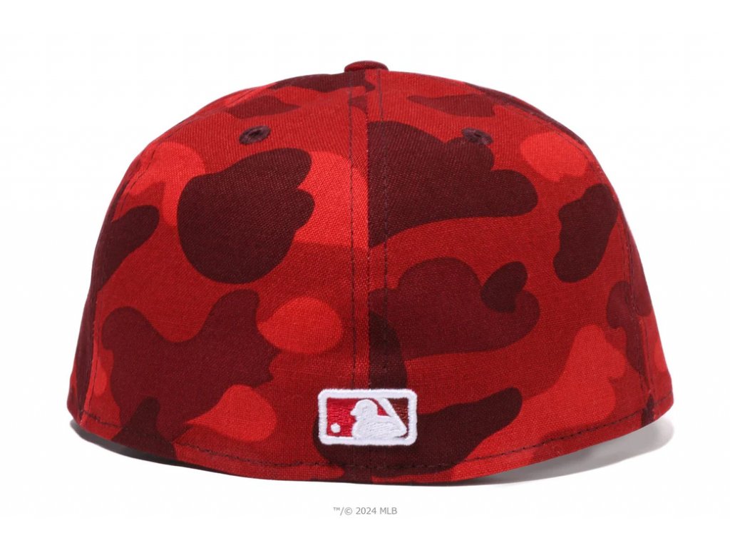 緑 7-1/2 BAPE X MLB X NEW ERA ANGELS