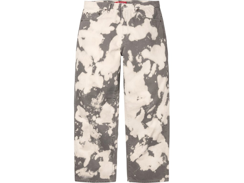 【ポイント10倍】 Jeans Baggy Supreme (SS25) Store Soldout - Bleached パンツ