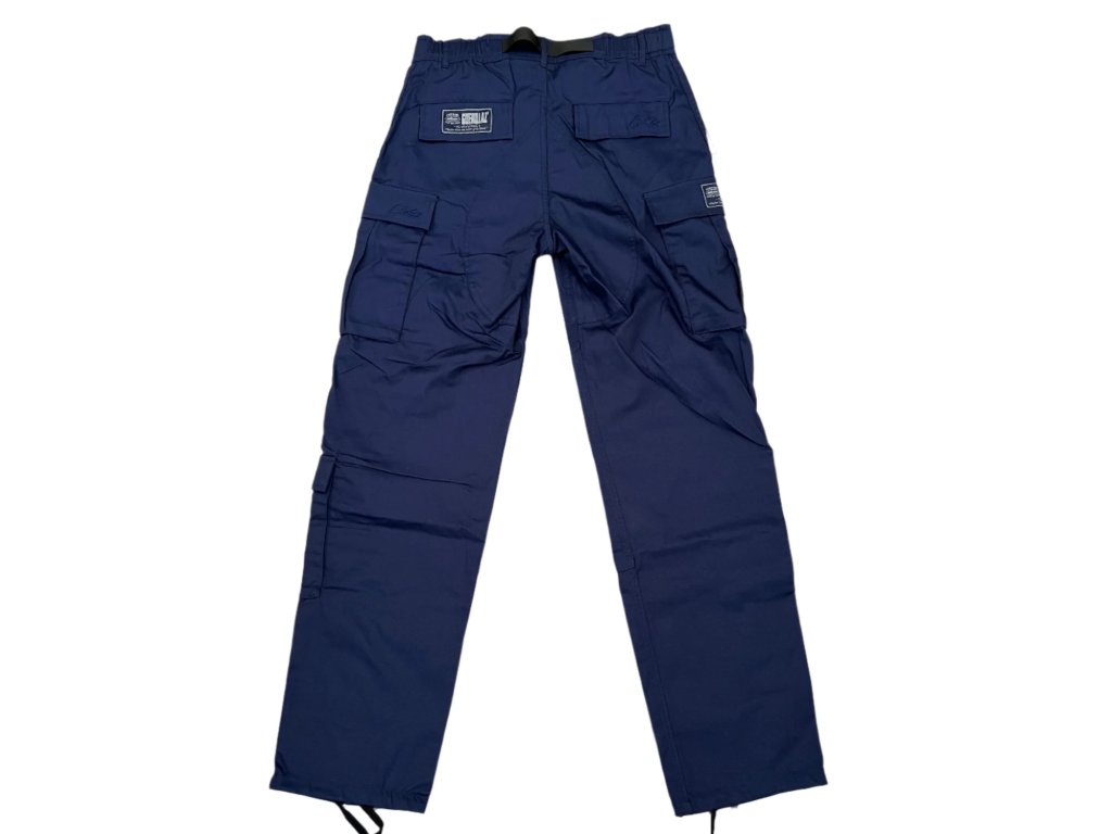 Corteiz Guerillaz Cargo Pants Navy - Soldout Store