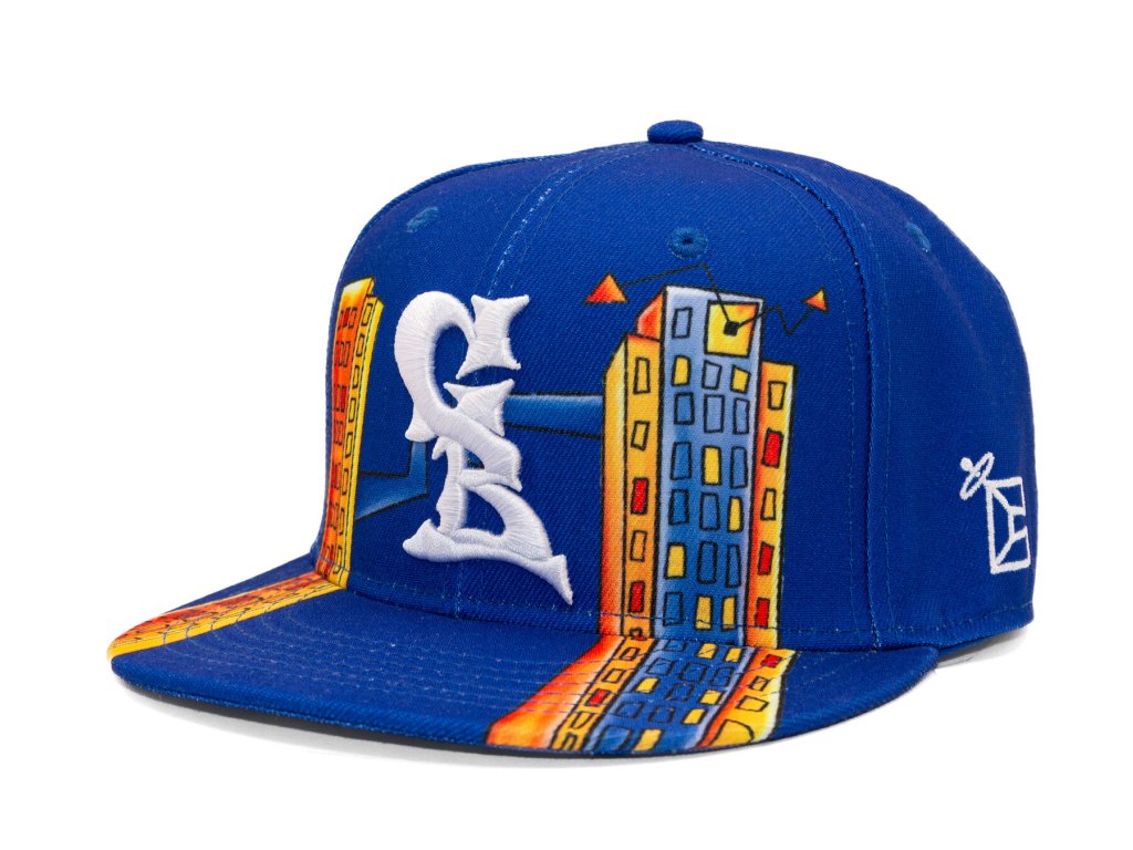 Cbloc Sídliště Snapback Royal Blue