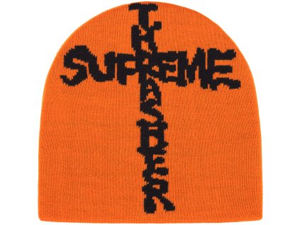 supreme r thrasher r beanie orange 4