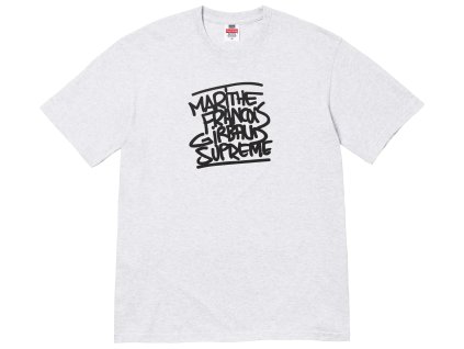 supreme r marithe francois girbaud tee ash grey 3