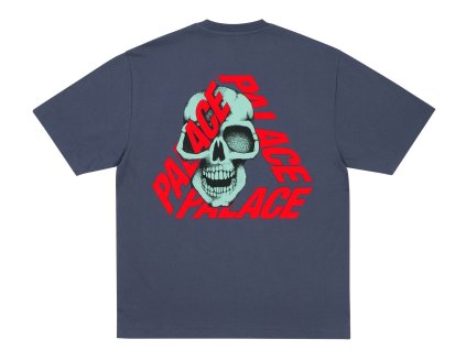 summer 2025 P3 SKULL T SHIRT NAVY 2 scaled