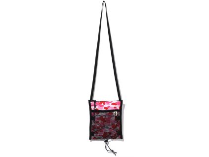 BAPE ABC Camo Bungee Cord Pouch Pink