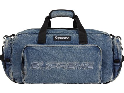 fall winter2025 denim duffle bag ad 0
