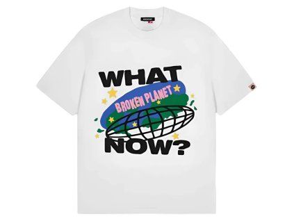 Broken Planet What Now Tee Snow White