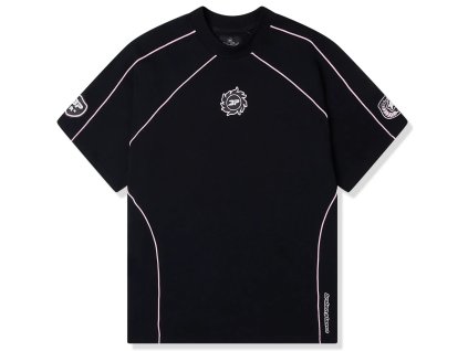 broken planet performance midnight black t shirt front