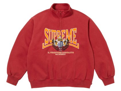 fall winter2025 crest applique half zip pullover ad 5 (1)