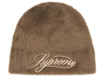 fall winter2025 supreme r kangol r furgora script beanie brown 0 ad 0