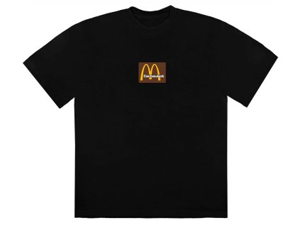 TravisScottMcDonald sSesameInvT shirtBlackBrown