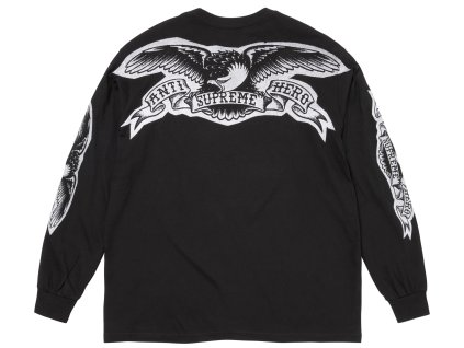 fall winter2025 supreme r antihero r eagle l s tee black 1 ad 1