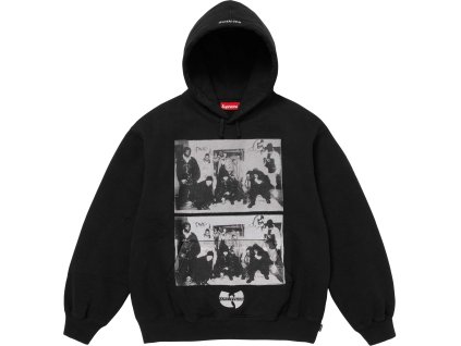 fall winter2025 supreme wu tang clan hooded sweatshirt black 6 ad 6