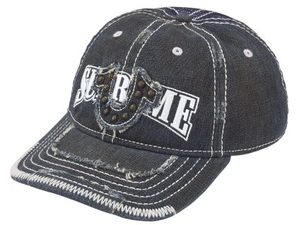 fall winter2025 supreme r true religion r mesh back 6 panel dirty indigo 10 ad 10