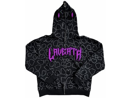 SWAMP hoodie black, lavender