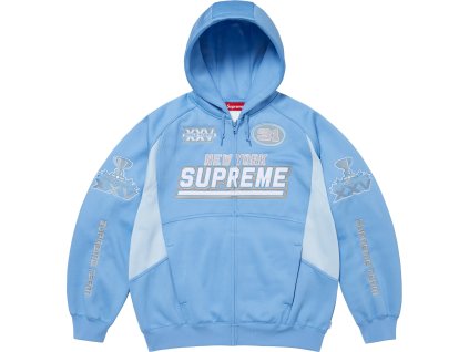 fall winter2025 football zip up hooded sweatshirt light blue 3 ad 3