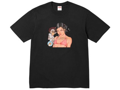 fall winter2025 angel tee black 1 ad 1