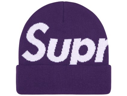 fall winter2025 big logo beanie purple 0 ad USD 0