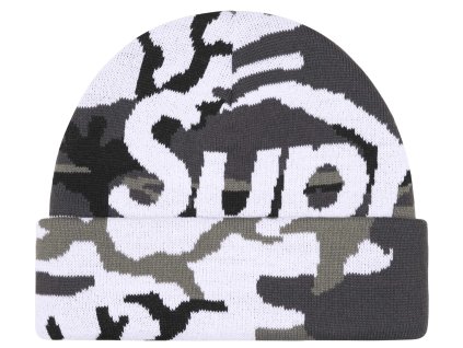 fall winter2025 camo big logo beanie snow camo 4 ad USD 4