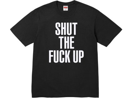 fall winter2025 supreme r number n ine shut up tee black 3 ad 3
