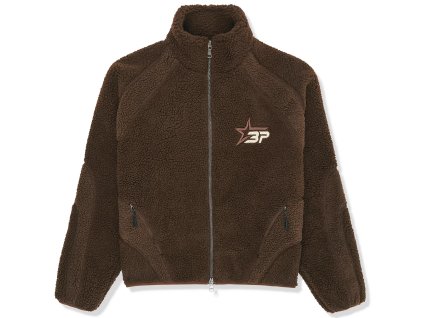 broken planet mocha polar fleece bp pl fl m brown front
