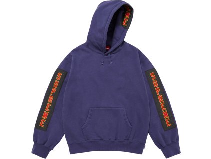 fall winter2025 woven patches hooded sweatshirt dark royal 11 ad 11
