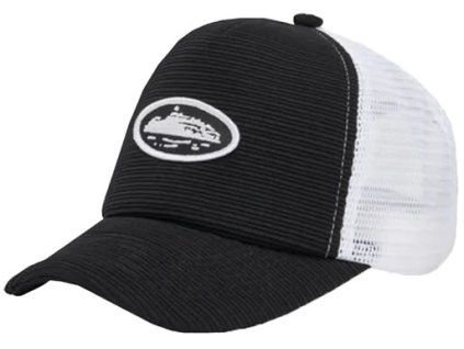 CorteizShortPeakTruckerBlack
