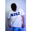 MILI Purple Logo Tee White