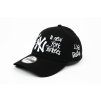 New Era by Adam Wave Custom Yankees Strapback "Quote" Black