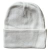 Corteiz Allstarz Folded Beanie White