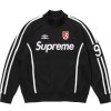 supreme r umbro r zip up sweater black 6
