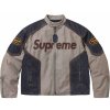supreme r vanson leathers r cordura r cotton jacket denim 0