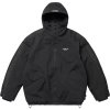 gore tex stripe hooded jacket black 8