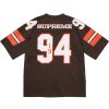fall winter2025 sequin football jersey brown 8 ad 8