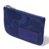 Bape Tonal Solid Camo Pouch Navy