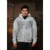 Laverta Rhinestones Full Zip Hoodie White/Black