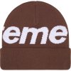 fall winter2025 big logo beanie brown 6 ad USD 6