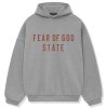 fear of god essentials dark heather grey state hoodie 192bt246251f front