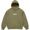 fall winter2025 box logo hooded sweatshirt light olive 6 ad 6