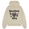 broken planet heartless love bone white hoodie front