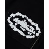 FW25 Island Wreath Zip Hoodie BLACK DETAIL