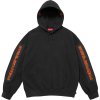 fall winter2025 woven patches hooded sweatshirt black 13 ad 13