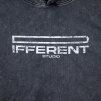 Different D44RNT Moto Hoodie Dark Grey