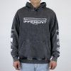 Different D44RNT Moto Hoodie Dark Grey