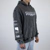 Different D44RNT Moto Hoodie Dark Grey