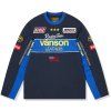 Supreme Vanson Leathers L/S Top Navy