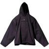 Yeezy Gap Engineered by Balenciaga Sateen Anorak Jacket Black