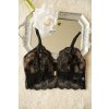 Lace Front-Clasp Bra
