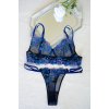 Lace thong with adjustable sizing
