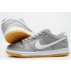 Nike SB Dunk Low Pro ISO "Wolf Grey Gum" Orange Label